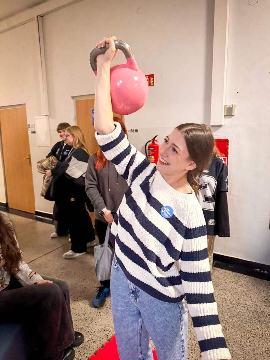 Zdjęcie w galerii na portalu naszwodzislaw.com: Międzynarodowy Dzień Studenta w raciborskiej ANS. Święto pełne energii, integracji i słodkich atrakcji wiadomości z regionu