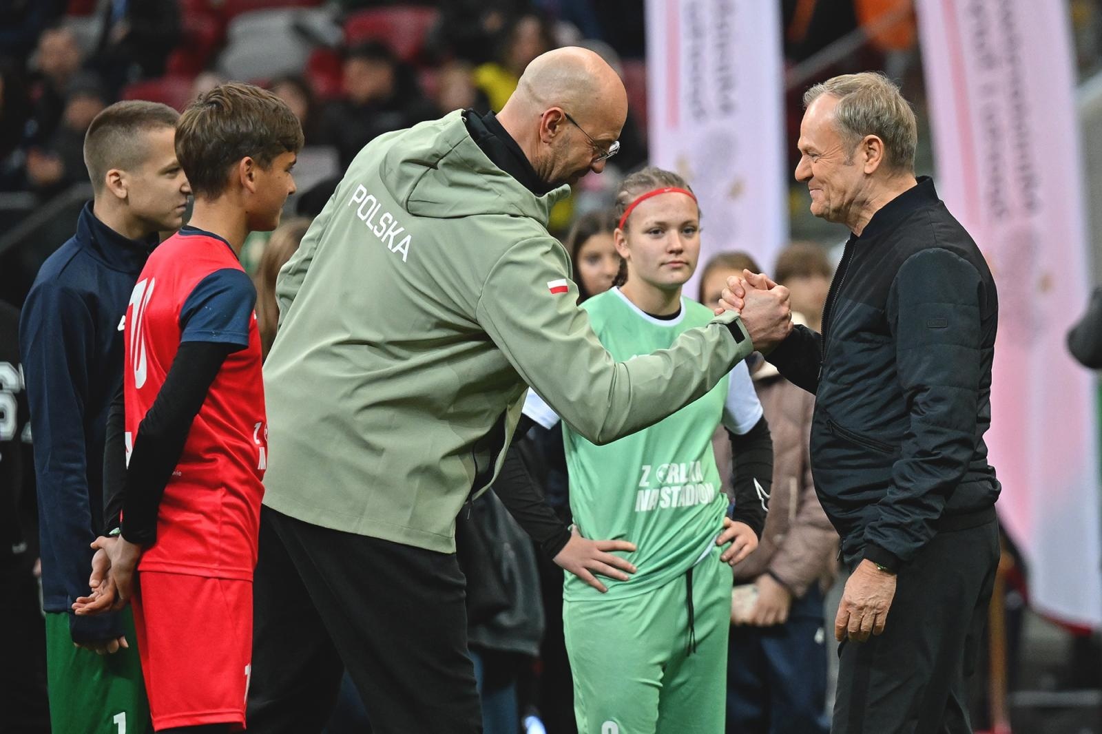 Zdjęcie w galerii na portalu naszwodzislaw.com: Z Orlika na Stadion. Znamy mistrzów Polski! Wielki finał na PGE Narodowym za nami wiadomości z regionu