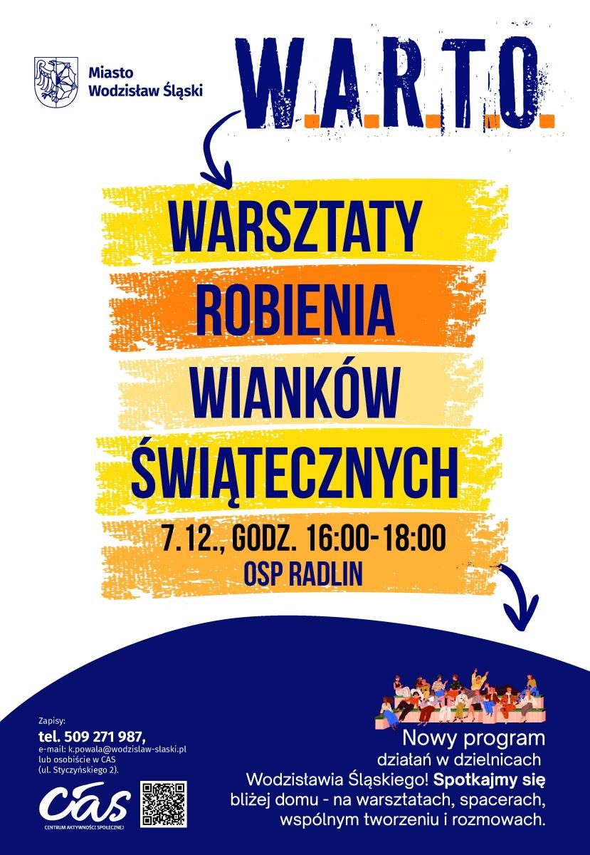 Zdjęcie w galerii na portalu naszwodzislaw.com: Zrób swój wianek na Święta! Bezpłatne warsztaty w Radlinie II wiadomości z regionu