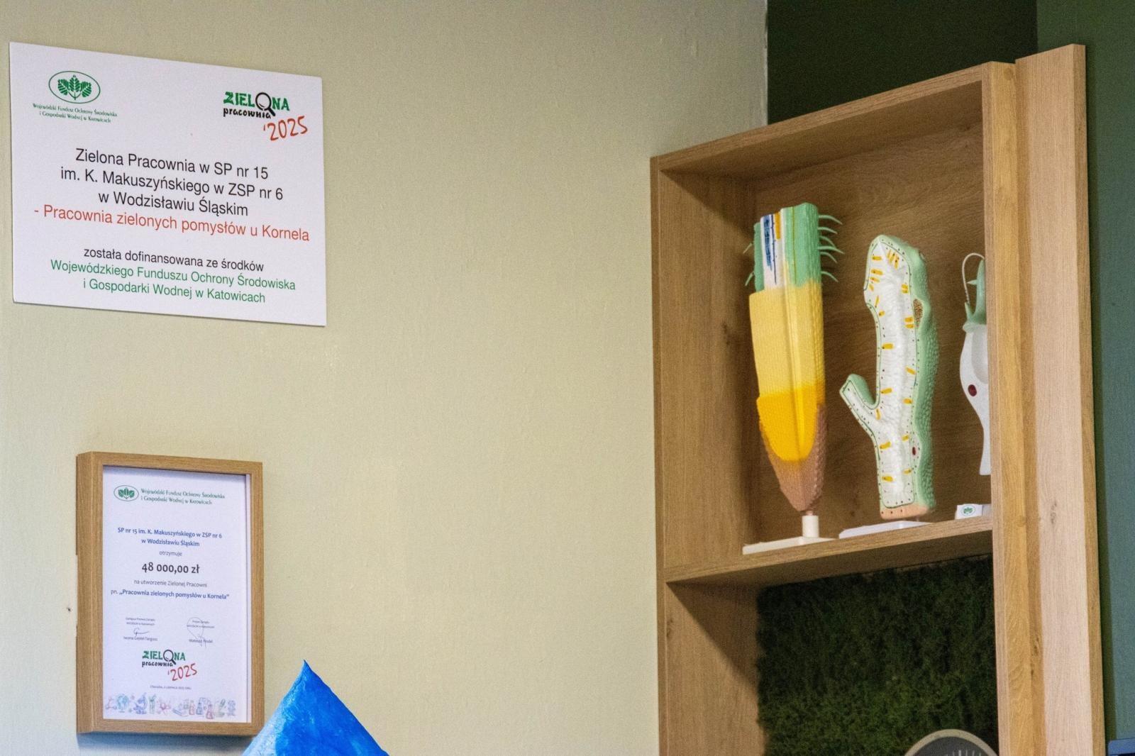 Zdjęcie w galerii na portalu naszwodzislaw.com: Pracownia zielonych pomysłów u Kornela. Nowość w wodzisławskiej Piętnastce [FOTO] wiadomości z regionu