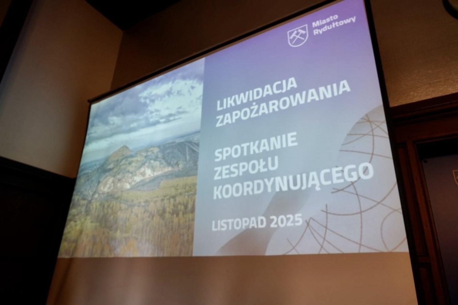 Zdjęcie w galerii na portalu naszwodzislaw.com: Rydułtowy: Regulacja Nacyny i zapożarowanie hałdy. Spotkania w magistracie wiadomości z regionu