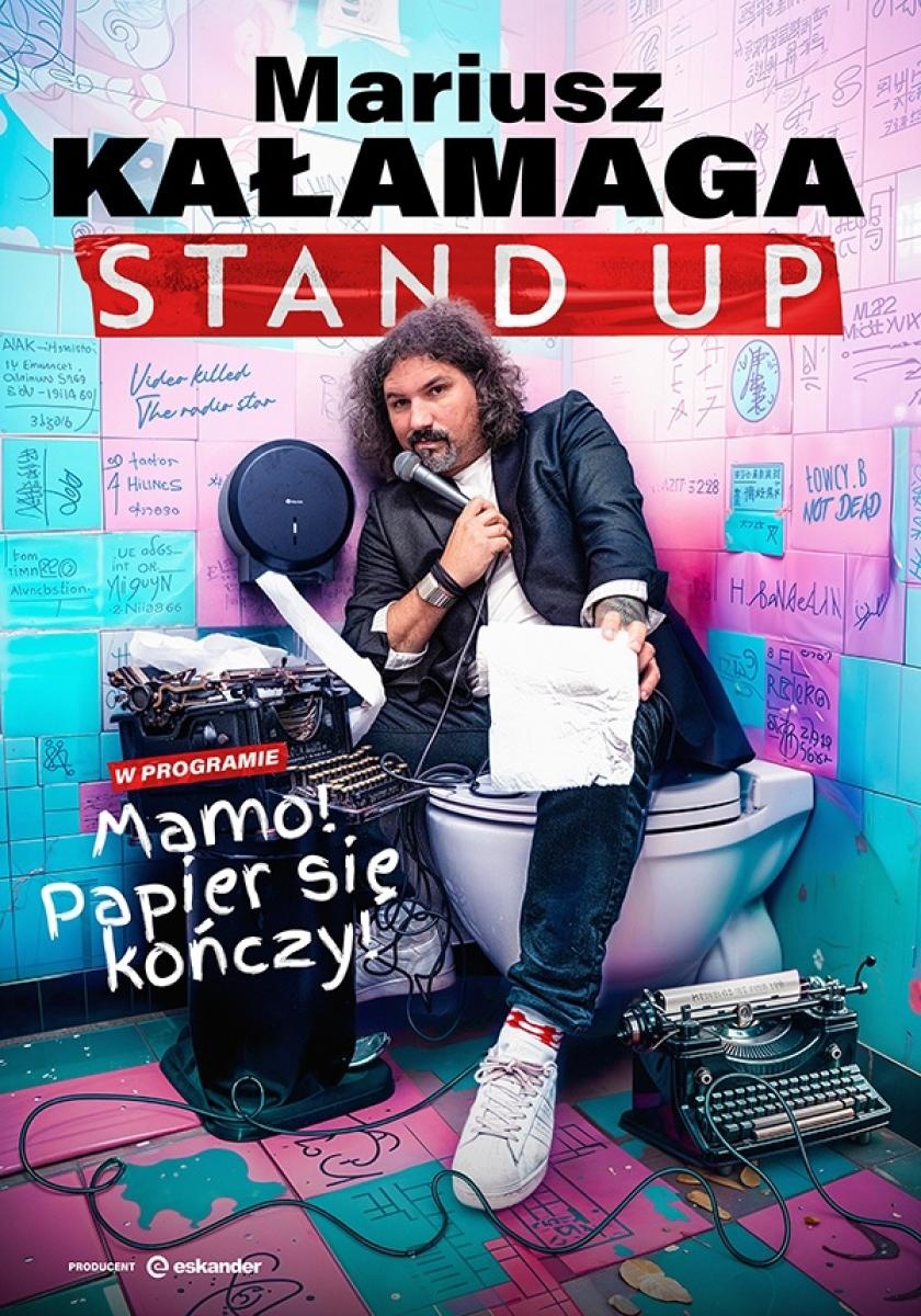 Zdjęcie w galerii na portalu naszwodzislaw.com: Stand-up: Mariusz Kałamaga w WCK wiadomości z regionu