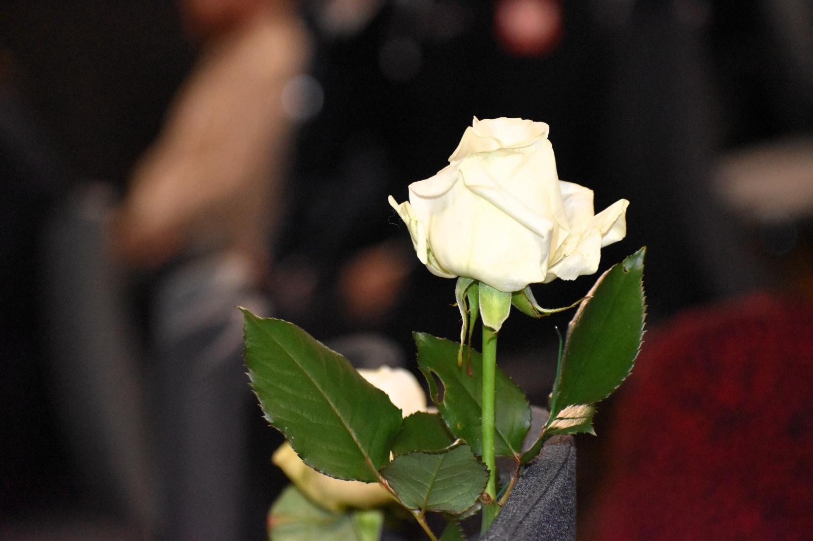 Zdjęcie w galerii na portalu naszwodzislaw.com: Wodzisław Śląski. Marsz białej wstążki przeszedł ulicami miasta [FOTO] wiadomości z regionu