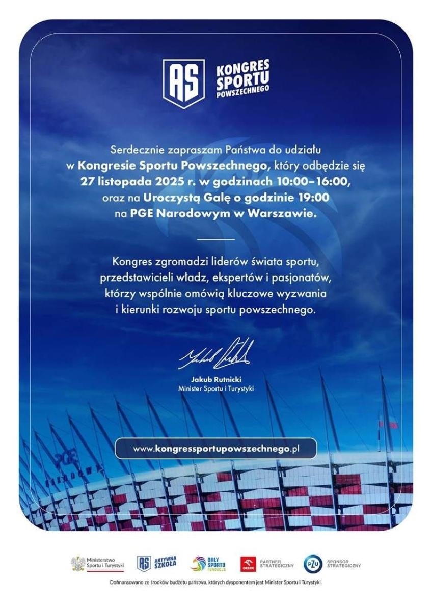 Zdjęcie w galerii na portalu naszwodzislaw.com: Przedstawiciele klubu SWD Wodzisław Śląski zaproszeni na Kongres Sportu Powszechnego wiadomości z regionu