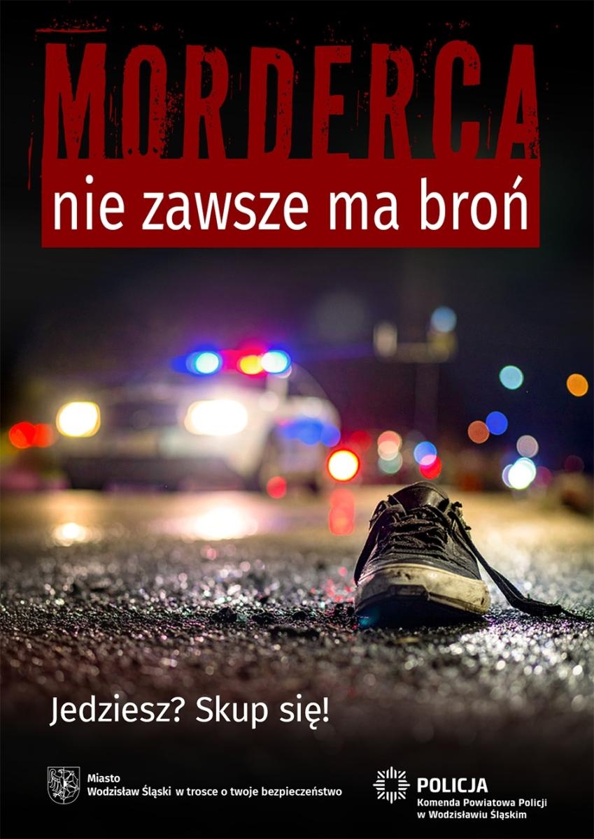 Zdjęcie w galerii na portalu naszwodzislaw.com: Bezpiecznie przez jezdnię. Trwa kampania Morderca nie zawsze ma broń wiadomości z regionu