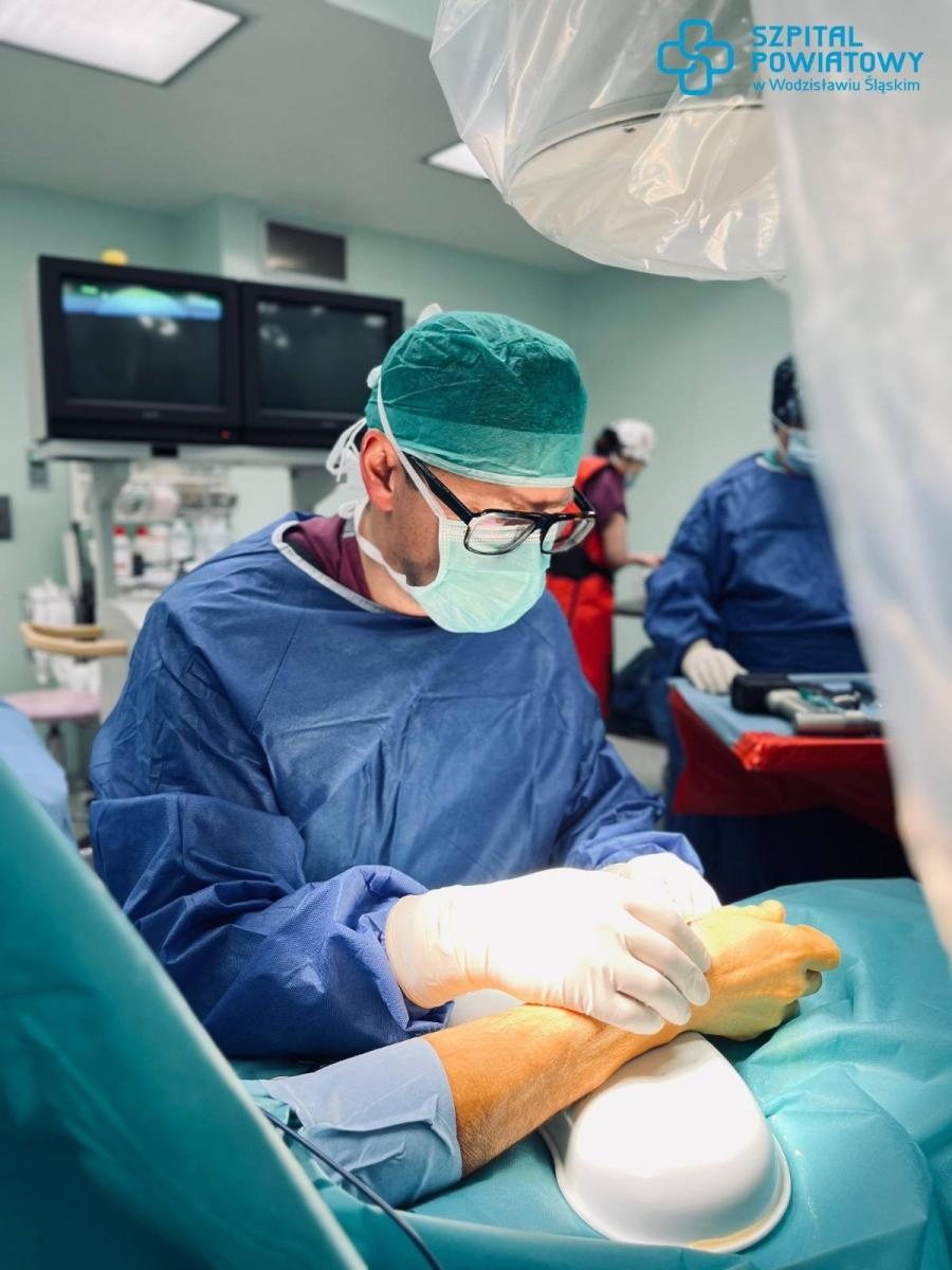 Zdjęcie w galerii na portalu naszwodzislaw.com: Nowoczesny zabieg wykonany w wodzisławskim szpitalu wiadomości z regionu