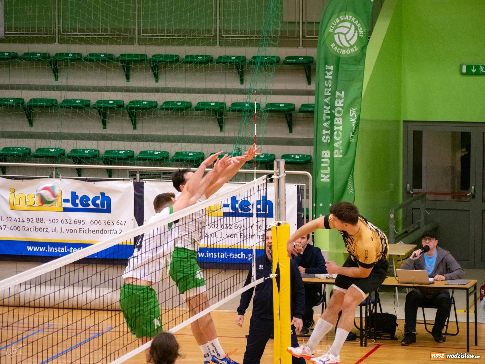 Zdjęcie w galerii na portalu naszwodzislaw.com: Siatkówka. Górnik Radlin ponownie lepszy [FOTO] wiadomości z regionu
