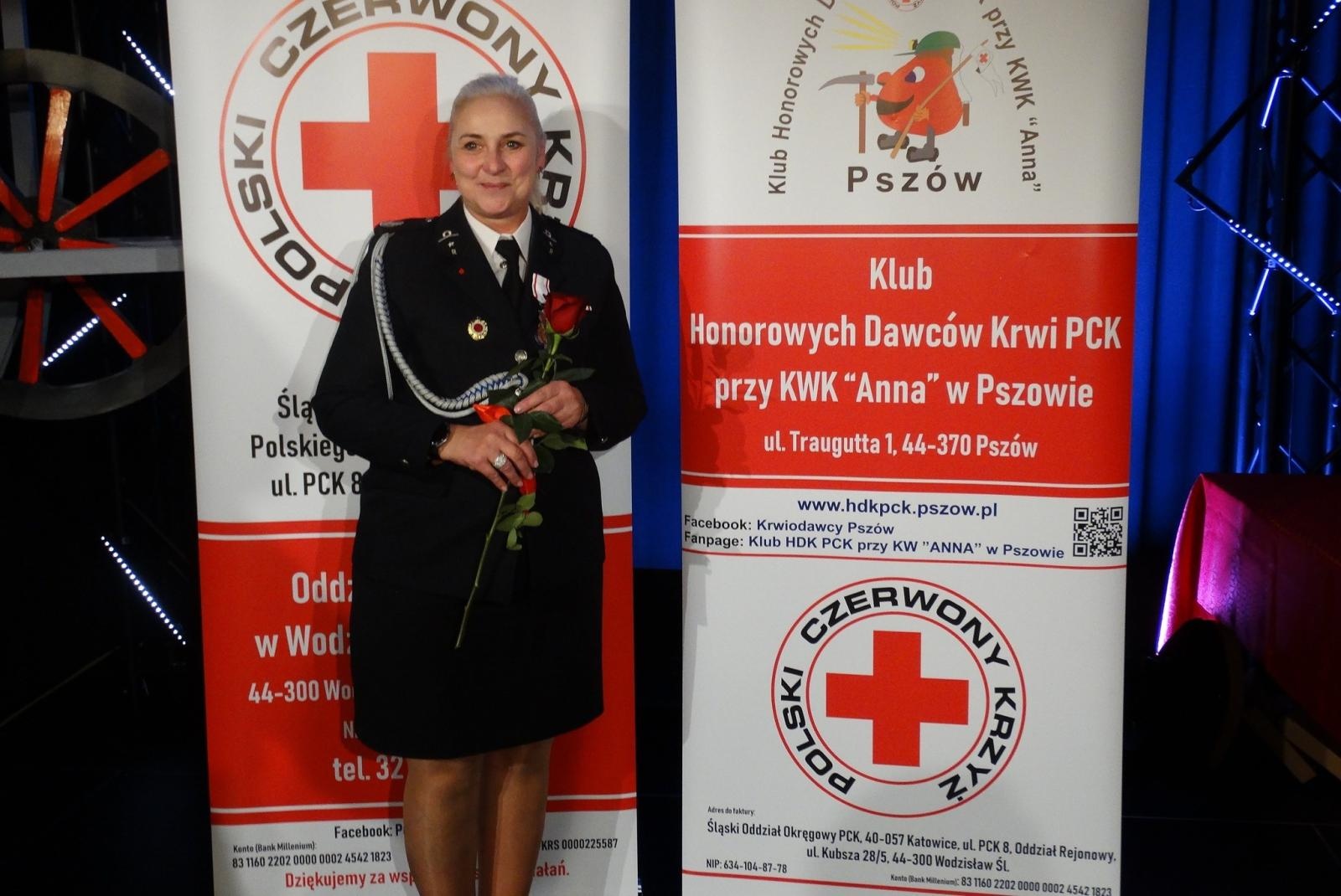 Zdjęcie w galerii na portalu naszwodzislaw.com: Jubileuszowe uroczystości PCK. Mieszkańcy Mszany wyróżnieni za dar życia wiadomości z regionu