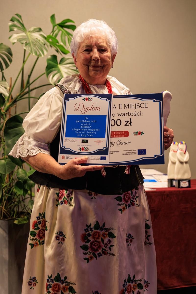 Zdjęcie w galerii na portalu naszwodzislaw.com: Pielęgnowanie dziedzictwa Górnego Śląska: Gala Regionalnego Przeglądu Twórczości Ludowej im. Ireny Sauer w Turzy Śląskiej wiadomości z regionu