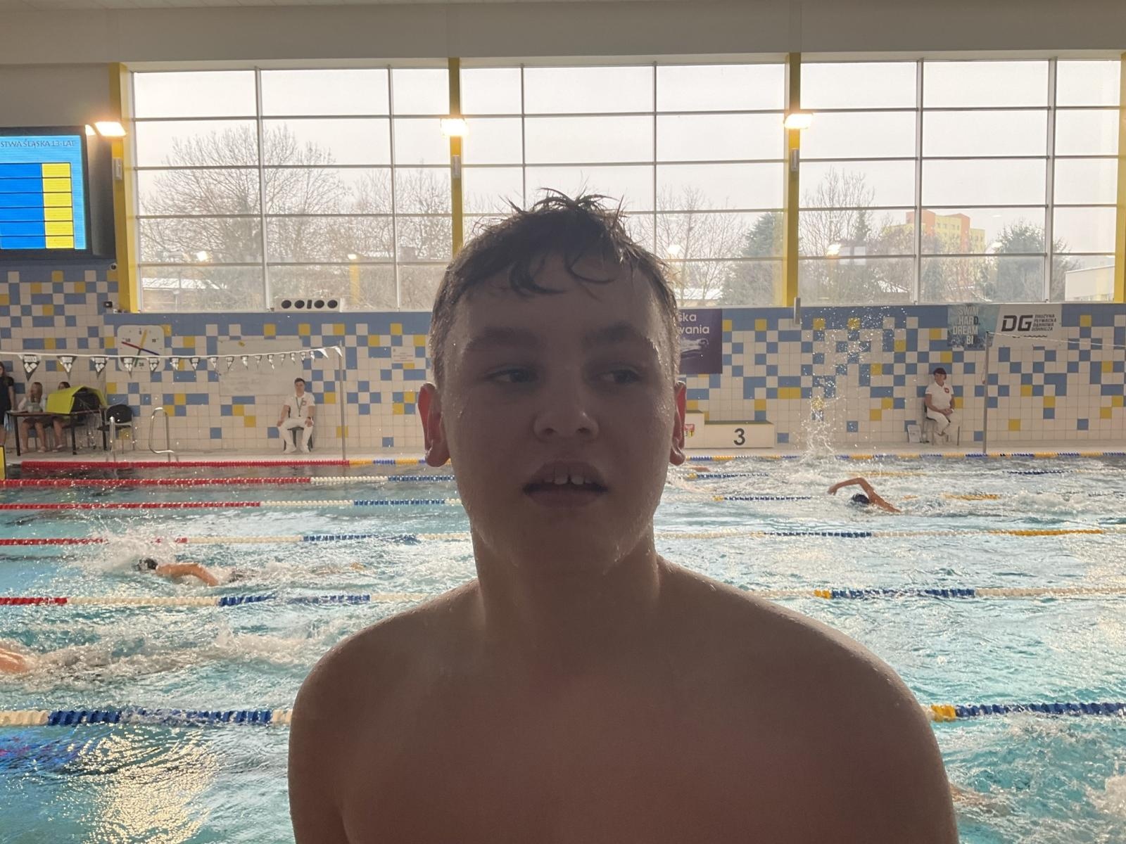 Zdjęcie w galerii na portalu naszwodzislaw.com: Rekordy, medale i historyczne wyniki. Udany start KS Górnik Radlin na pływackich mistrzostwach Śląska 13-latków wiadomości z regionu