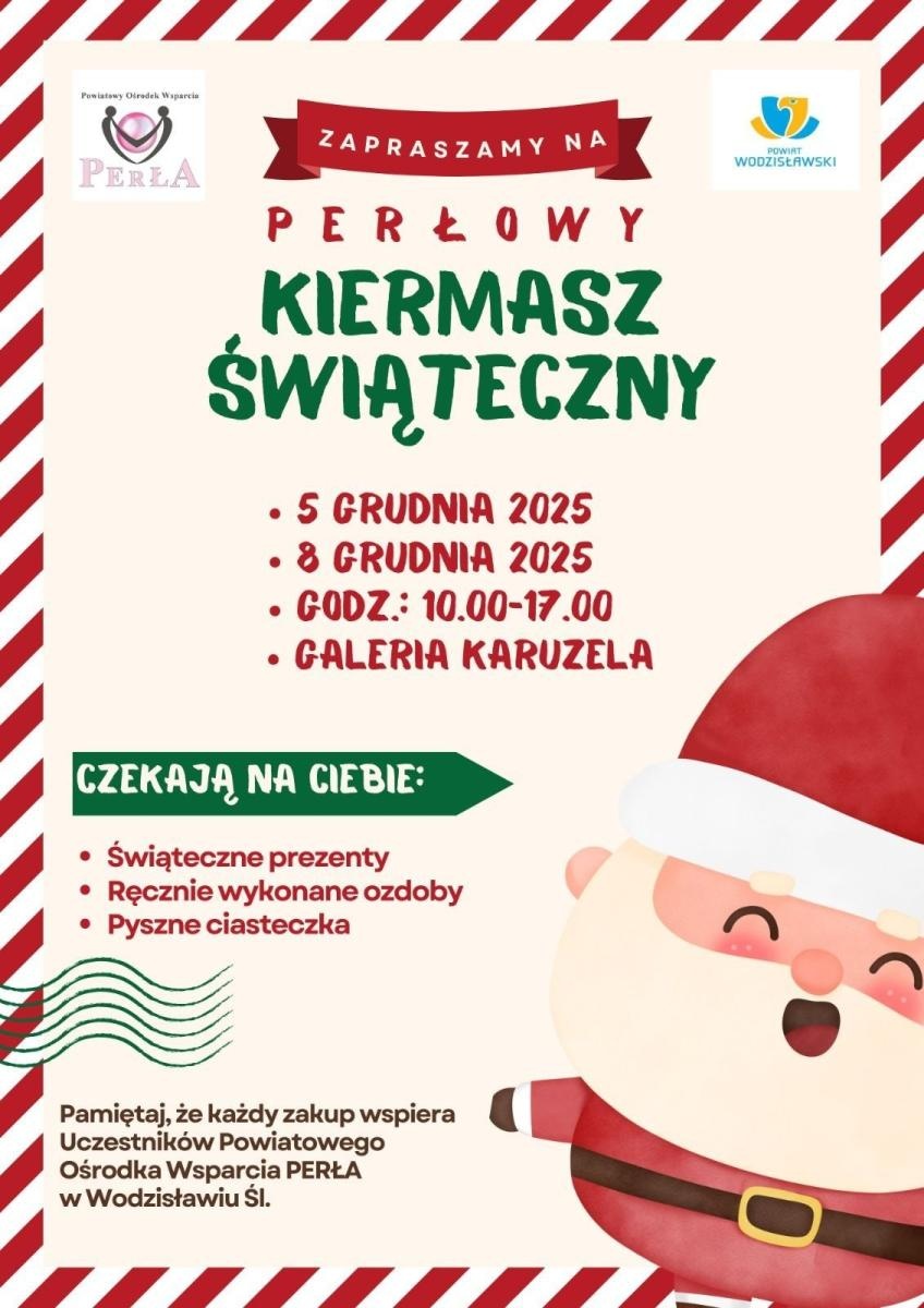 Zdjęcie w galerii na portalu naszwodzislaw.com: Perłowy Kiermasz Świąteczny w Galerii Karuzela wiadomości z regionu