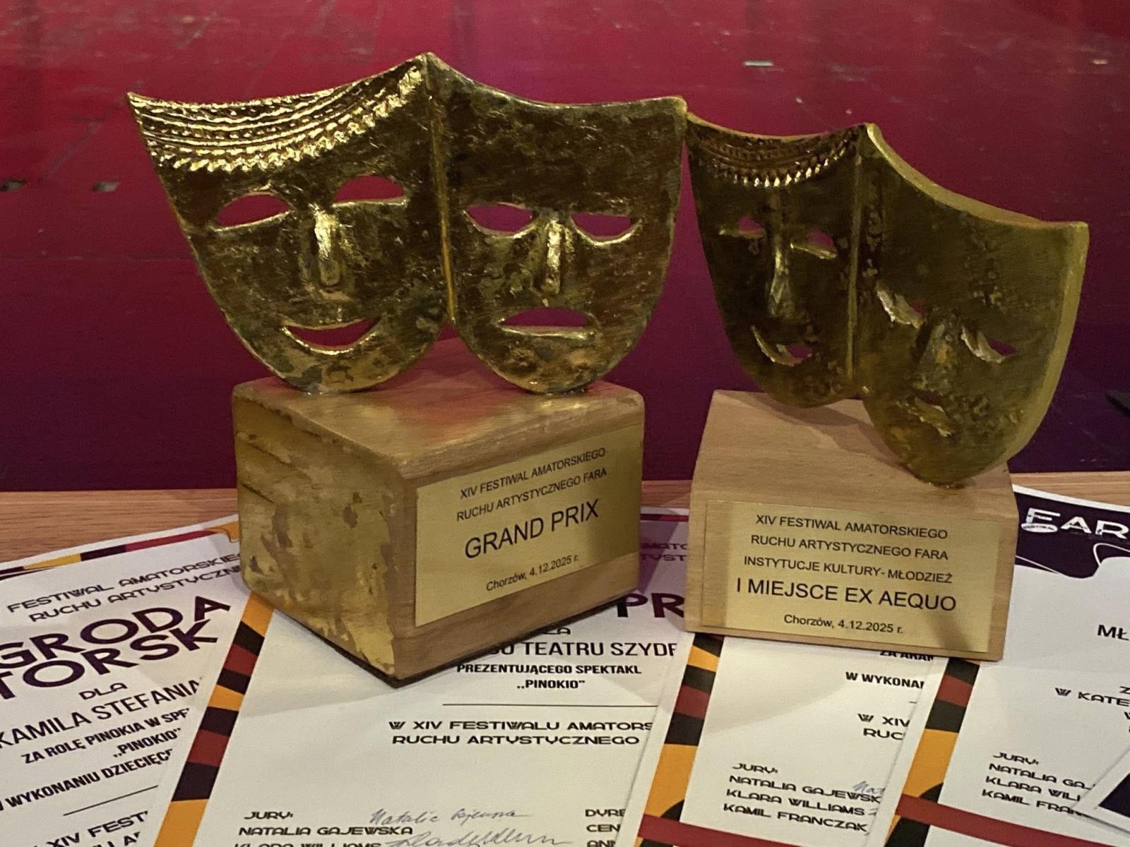 Zdjęcie w galerii na portalu naszwodzislaw.com: Festiwal teatralny FARA w Chorzowie zwyciężył Teatr Szydełko i Teatr Szydło wiadomości z regionu