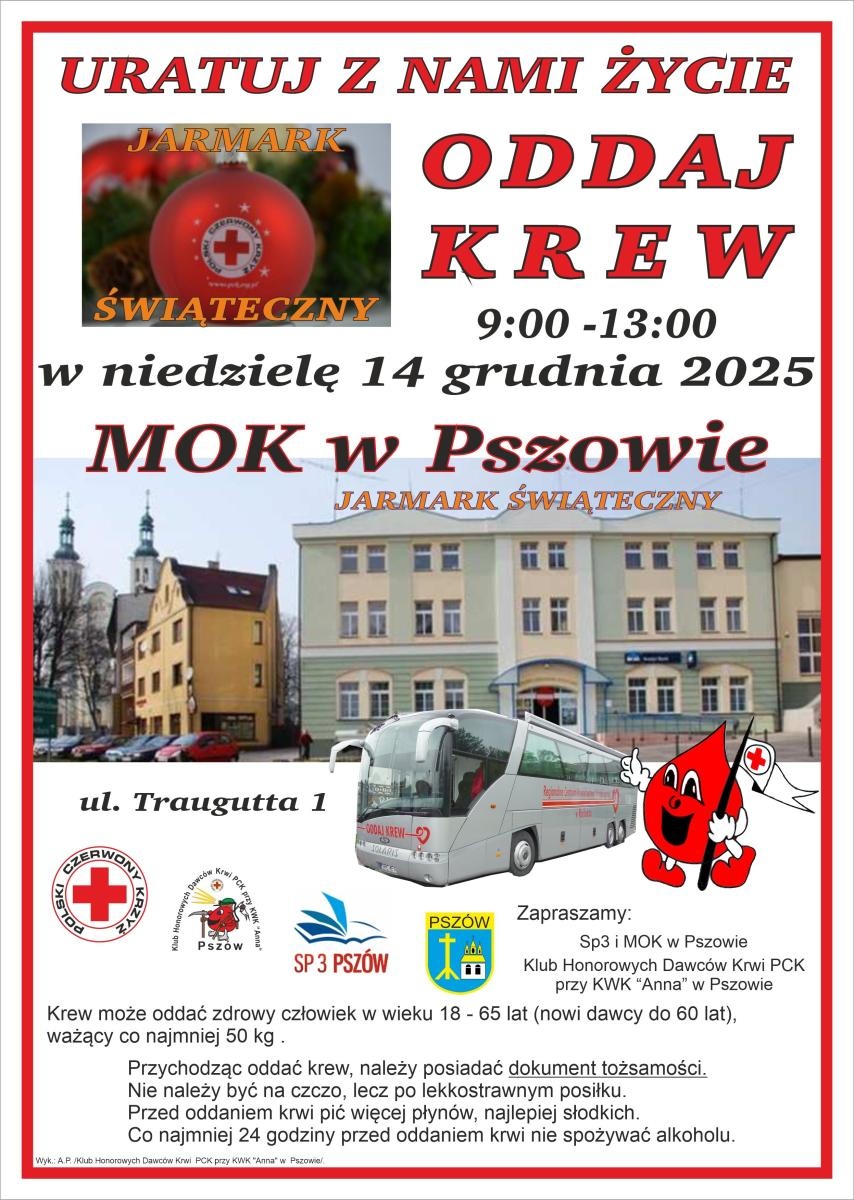 Zdjęcie w galerii na portalu naszwodzislaw.com: Najpiękniejszy prezent to ten z serca. Dołącz do akcji krwiodawców wiadomości z regionu