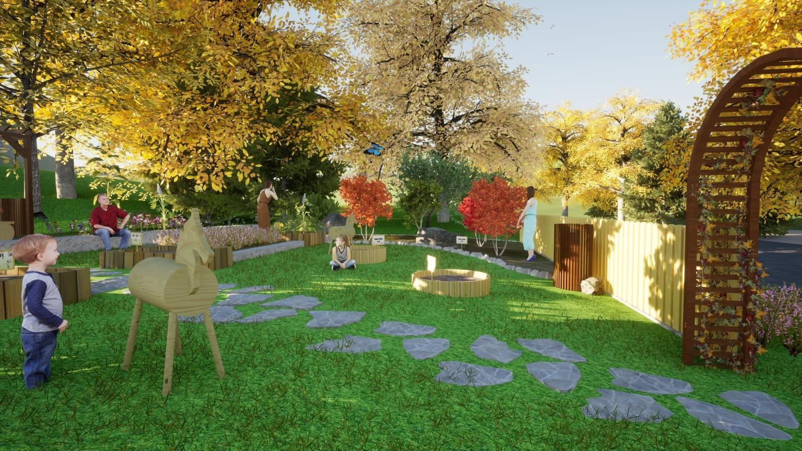 Zdjęcie w galerii na portalu naszwodzislaw.com: W Skrbeńsku powstanie Zielony Zakątek Tradycji. Nowa przestrzeń dla mieszkańców i turystów wiadomości z regionu