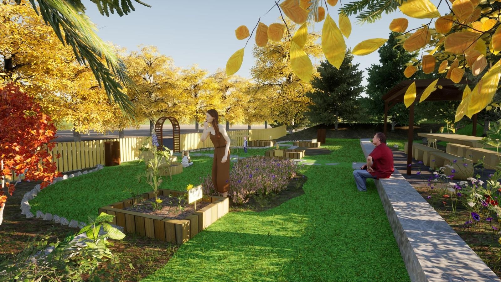 Zdjęcie w galerii na portalu naszwodzislaw.com: W Skrbeńsku powstanie Zielony Zakątek Tradycji. Nowa przestrzeń dla mieszkańców i turystów wiadomości z regionu