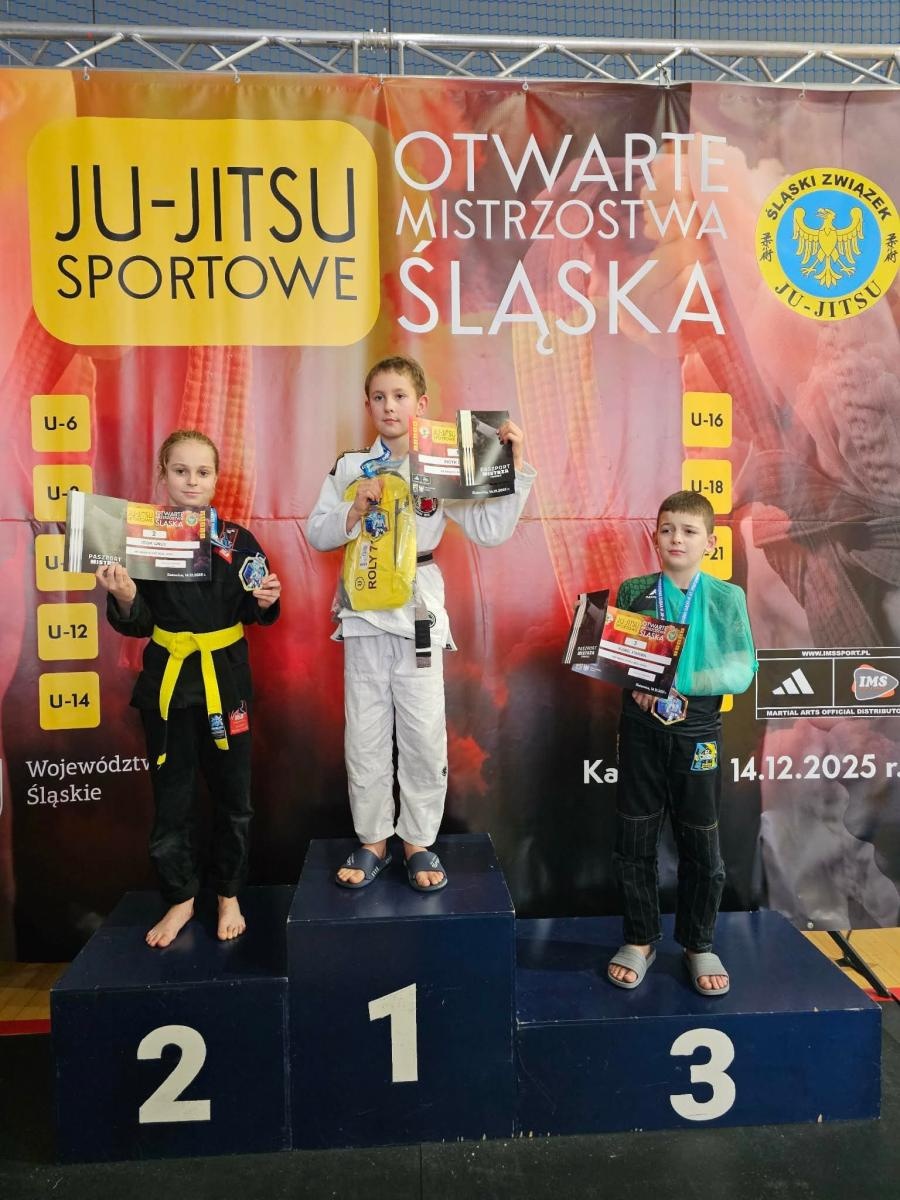 Zdjęcie w galerii na portalu naszwodzislaw.com: Mistrzostwa Śląska w jujitsu. Świetne wyniki zawodników Akademii Top Team wiadomości z regionu