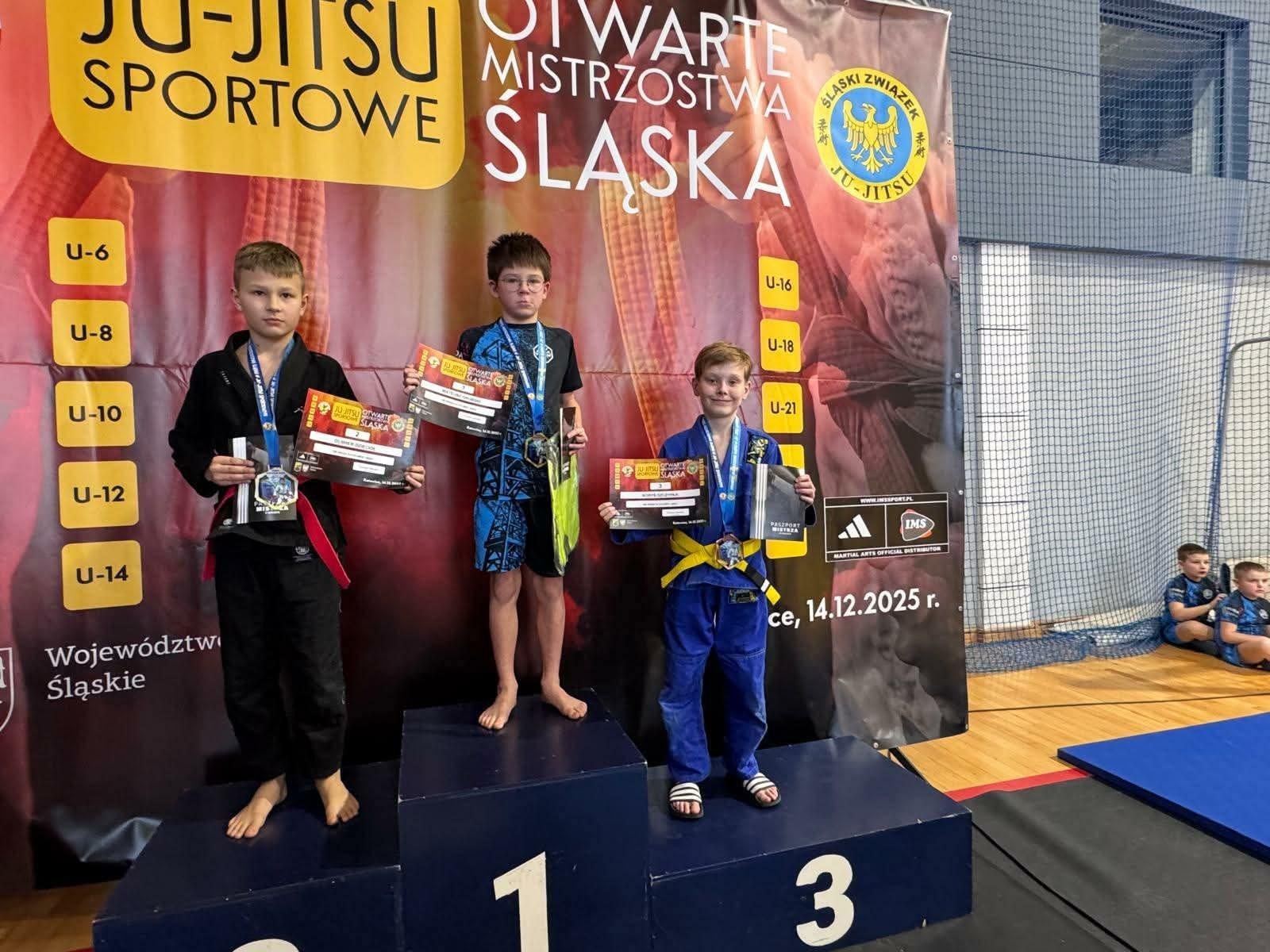 Zdjęcie w galerii na portalu naszwodzislaw.com: Mistrzostwa Śląska w jujitsu. Świetne wyniki zawodników Akademii Top Team wiadomości z regionu