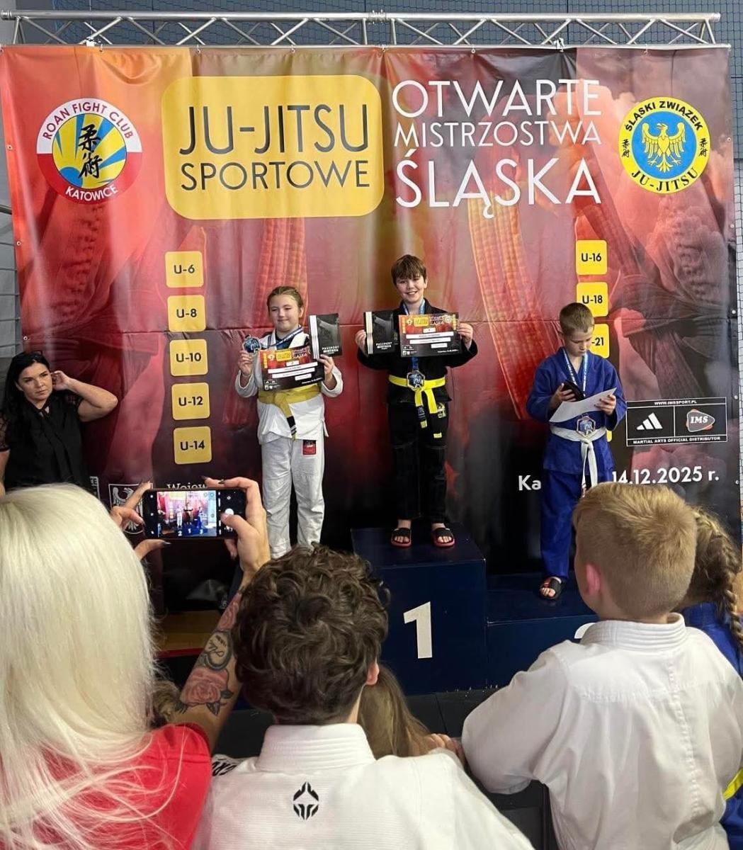 Zdjęcie w galerii na portalu naszwodzislaw.com: Mistrzostwa Śląska w jujitsu. Świetne wyniki zawodników Akademii Top Team wiadomości z regionu