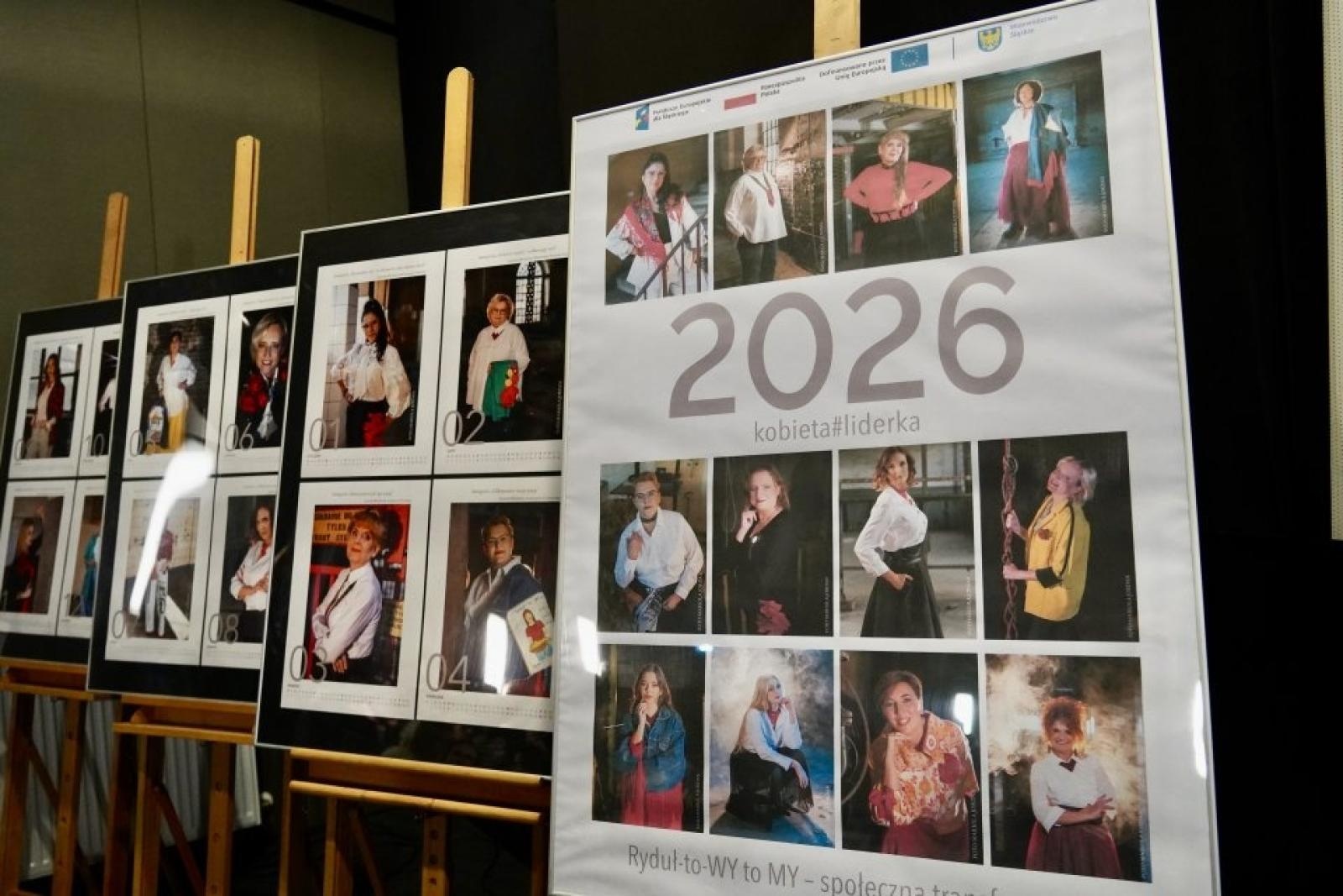Zdjęcie w galerii na portalu naszwodzislaw.com: Rydułtowy: Kobieta#liderka 2026. Premiera kalendarza pełna inspiracji i kobiecej siły [FOTO] wiadomości z regionu