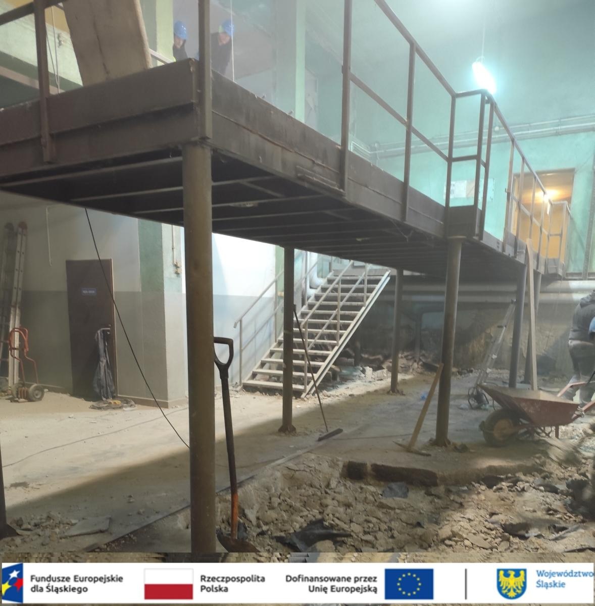 Zdjęcie w galerii na portalu naszwodzislaw.com: Przebudowa dawnej kotłowni ZST. Nowoczesna pracownia dla przyszłych specjalistów [AKTUALNE FOTO] wiadomości z regionu