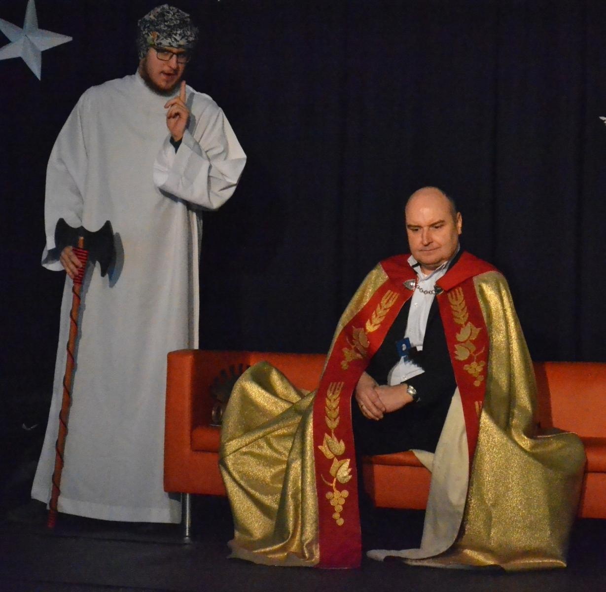 Zdjęcie w galerii na portalu naszwodzislaw.com: Gdy rodzi się dobro. Jasełka w Zespole Szkół Technicznych w Wodzisławiu Śląskim [FOTO] wiadomości z regionu