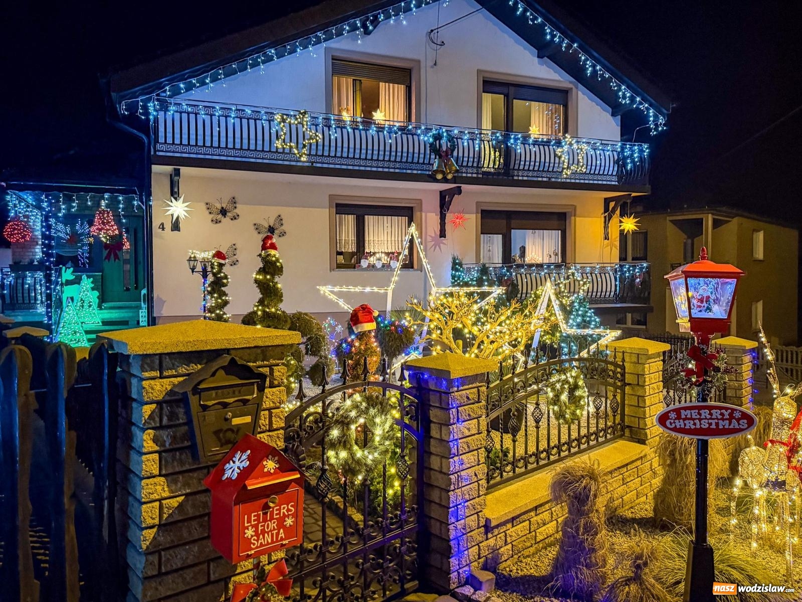 Zdjęcie w galerii na portalu naszwodzislaw.com: Griswoldowo niedaleko Wodzisławia Śląskiego. Nowa Wioska w świątecznej szacie wiadomości z regionu