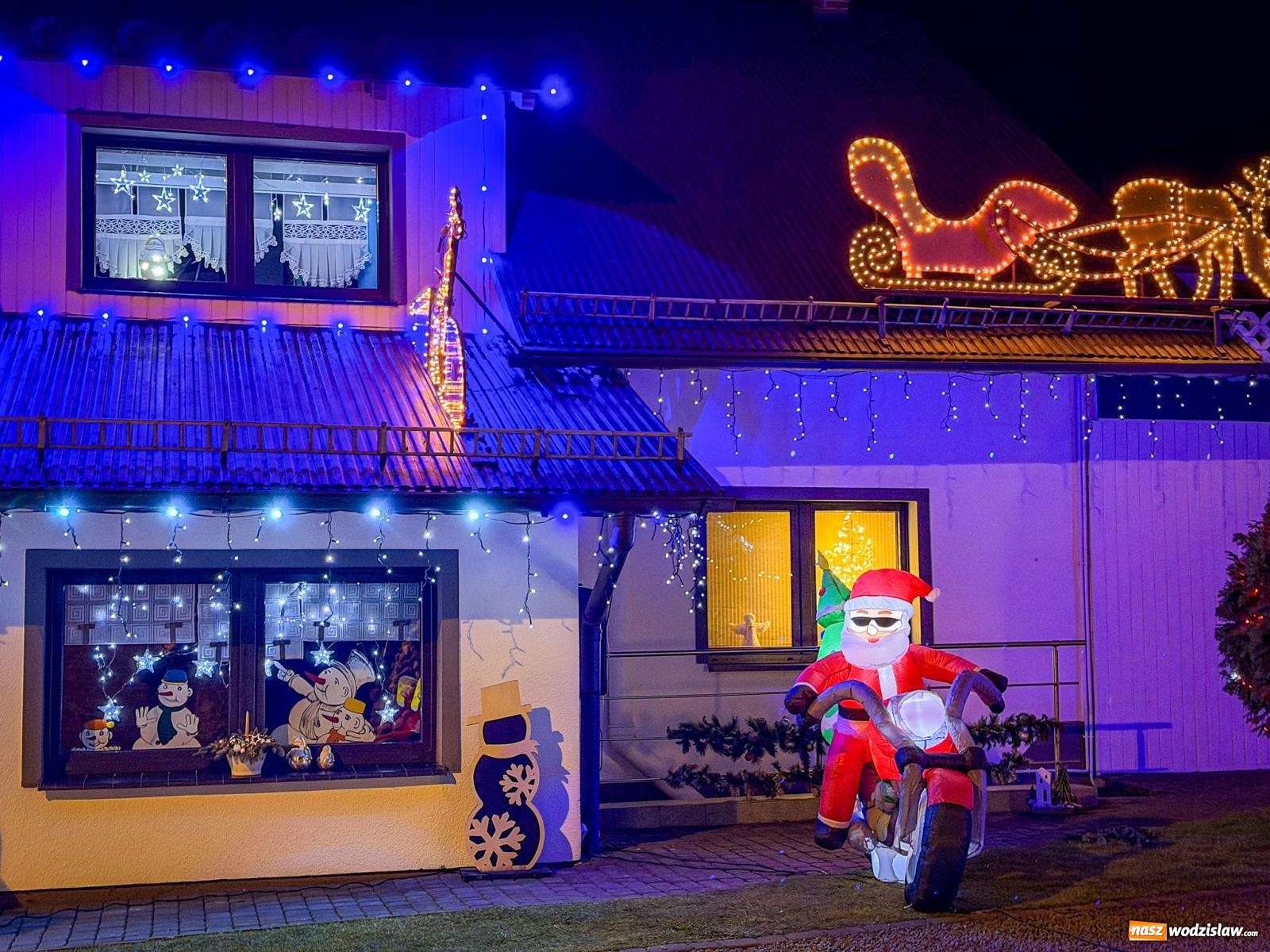 Zdjęcie w galerii na portalu naszwodzislaw.com: Griswoldowo niedaleko Wodzisławia Śląskiego. Nowa Wioska w świątecznej szacie wiadomości z regionu