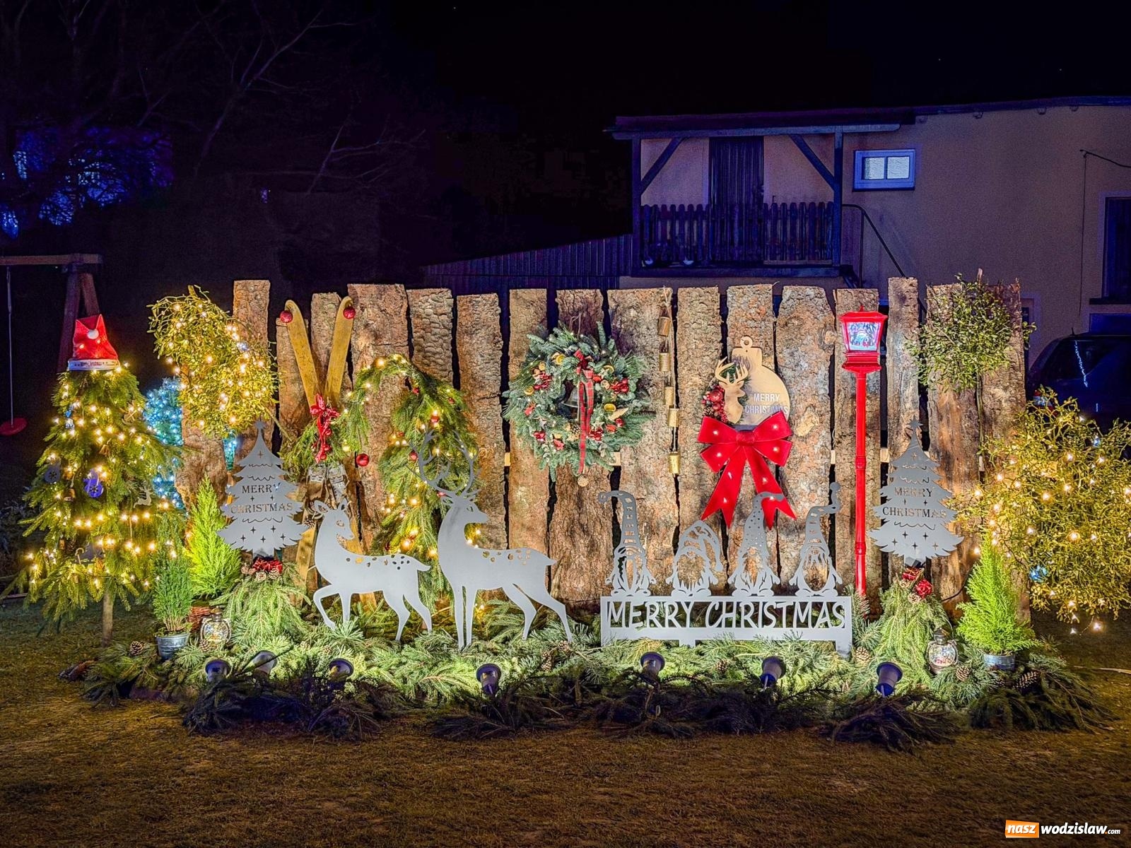 Zdjęcie w galerii na portalu naszwodzislaw.com: Griswoldowo niedaleko Wodzisławia Śląskiego. Nowa Wioska w świątecznej szacie wiadomości z regionu