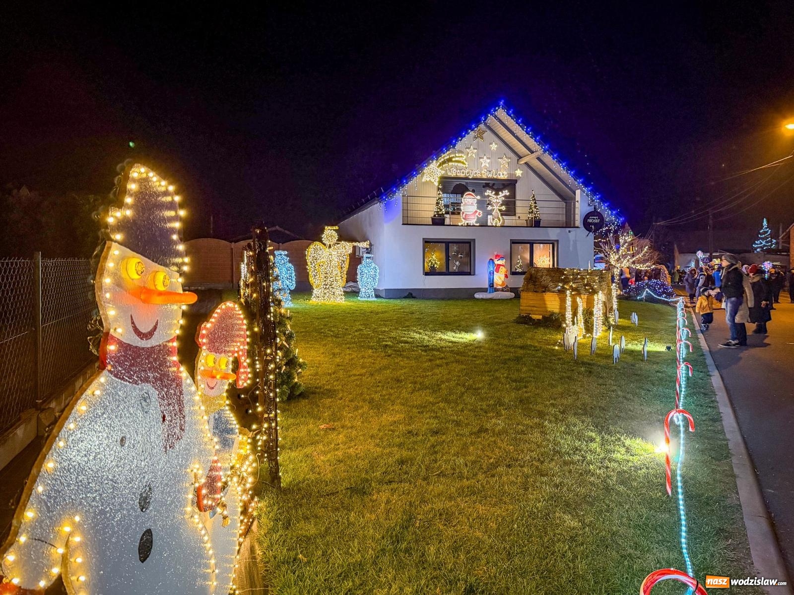 Zdjęcie w galerii na portalu naszwodzislaw.com: Griswoldowo niedaleko Wodzisławia Śląskiego. Nowa Wioska w świątecznej szacie wiadomości z regionu