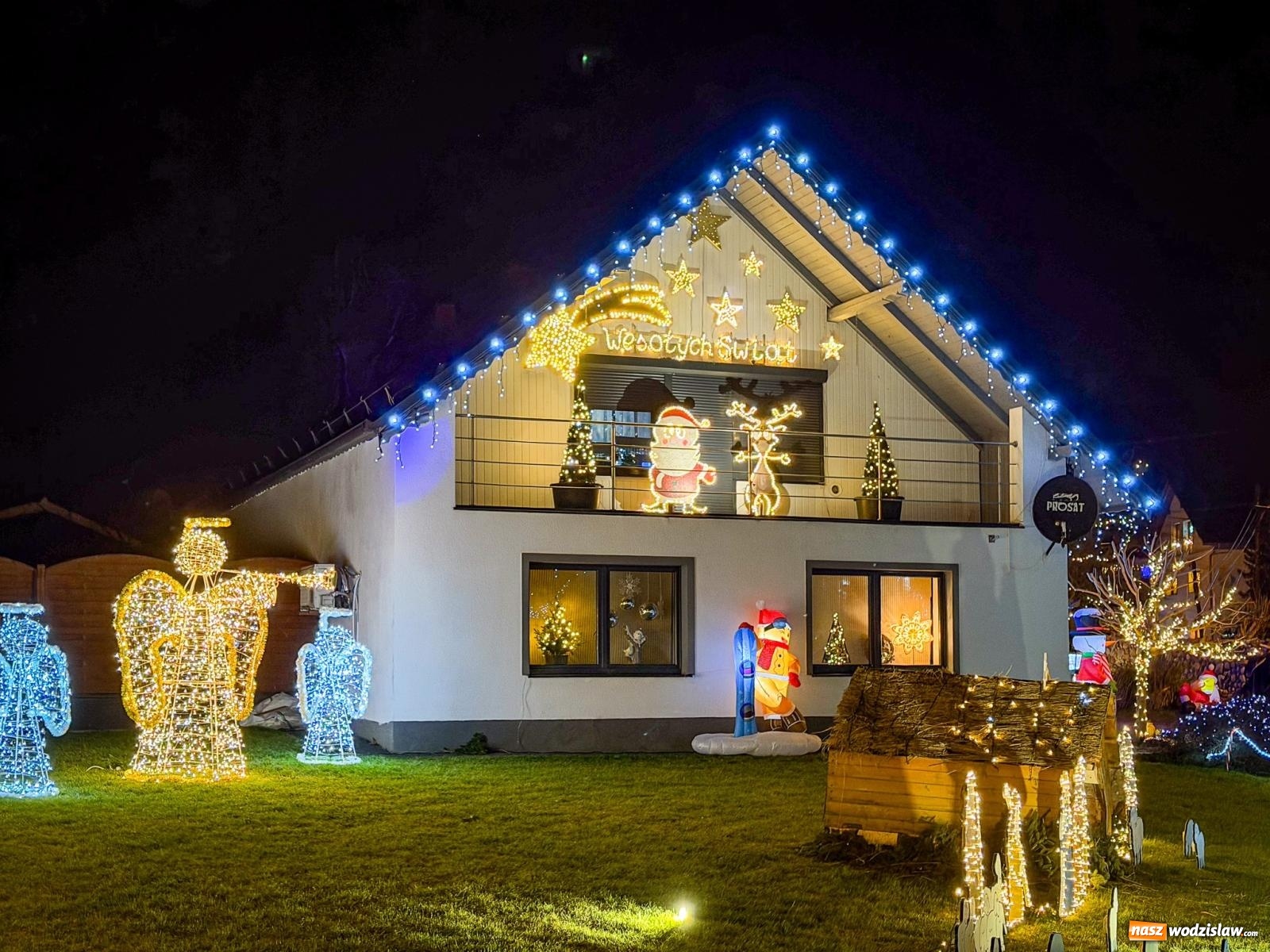 Zdjęcie w galerii na portalu naszwodzislaw.com: Griswoldowo niedaleko Wodzisławia Śląskiego. Nowa Wioska w świątecznej szacie wiadomości z regionu