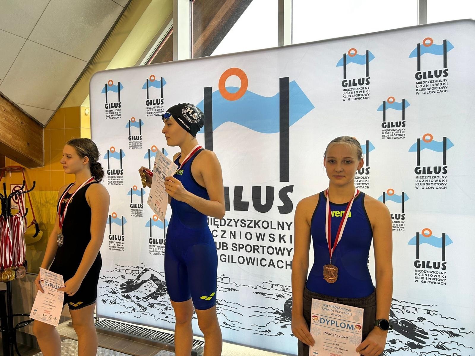 Zdjęcie w galerii na portalu naszwodzislaw.com: Pływanie. Grudniowe sukcesy KS Górnik Radlin [FOTO] wiadomości z regionu