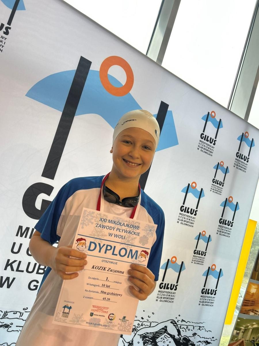 Zdjęcie w galerii na portalu naszwodzislaw.com: Pływanie. Grudniowe sukcesy KS Górnik Radlin [FOTO] wiadomości z regionu