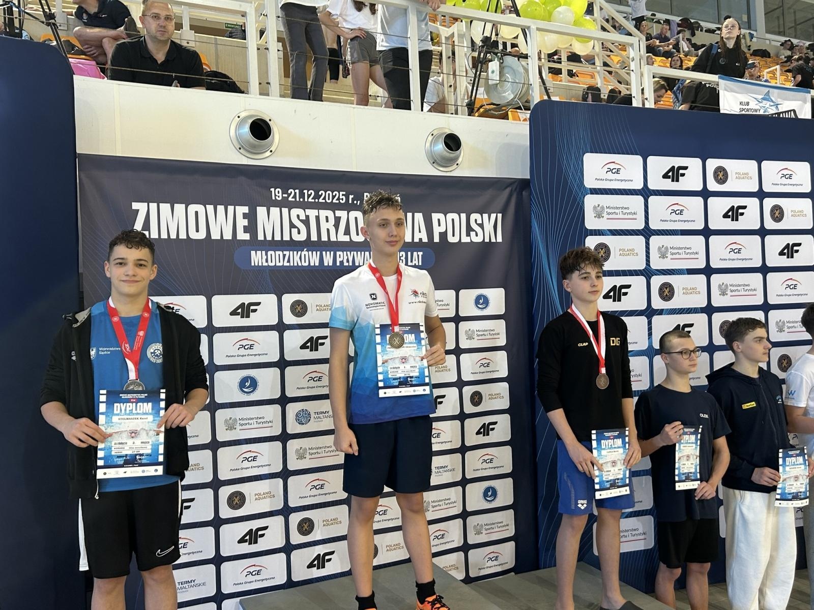 Zdjęcie w galerii na portalu naszwodzislaw.com: Pływanie. Grudniowe sukcesy KS Górnik Radlin [FOTO] wiadomości z regionu