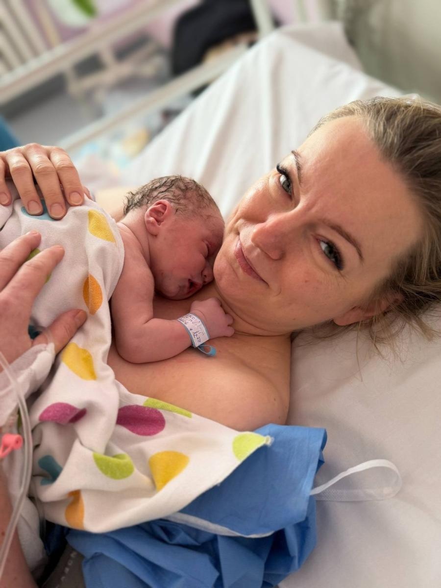 Zdjęcie w galerii na portalu naszwodzislaw.com: Pierwsze dziecko w 2026 roku urodzone w wodzisławskim szpitalu wiadomości z regionu
