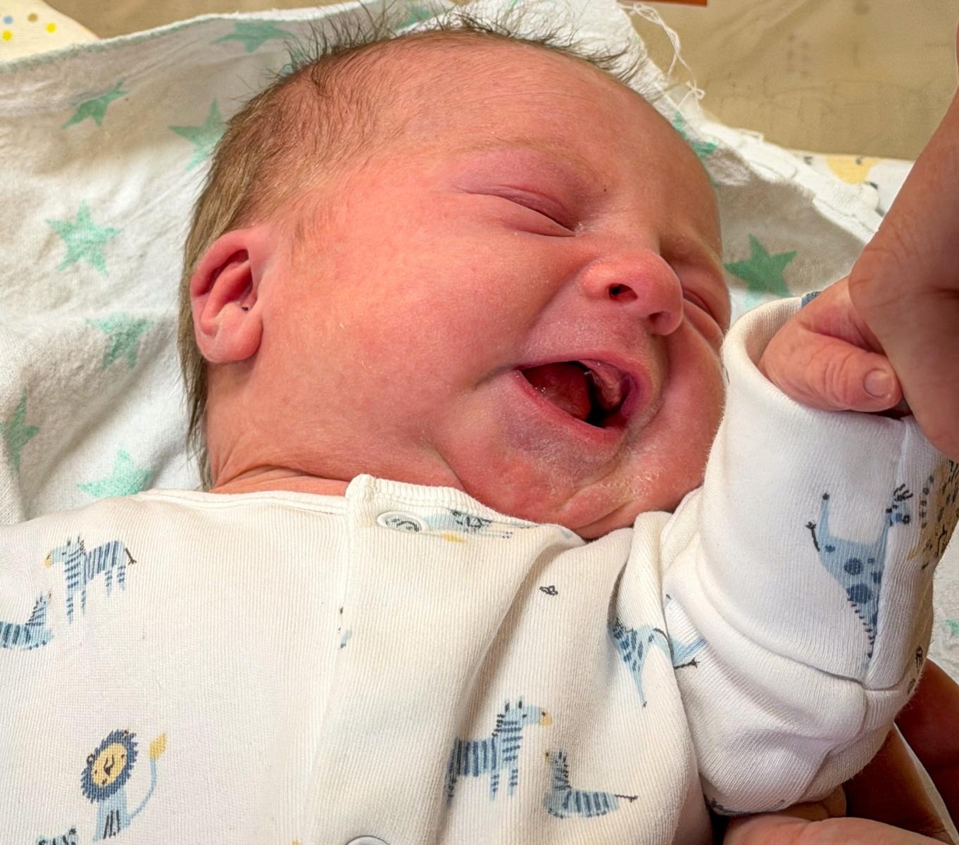 Zdjęcie w galerii na portalu naszwodzislaw.com: Alicja z Radlina - pierwsze dziecko urodzone w 2026 roku w raciborskim szpitalu wiadomości z regionu