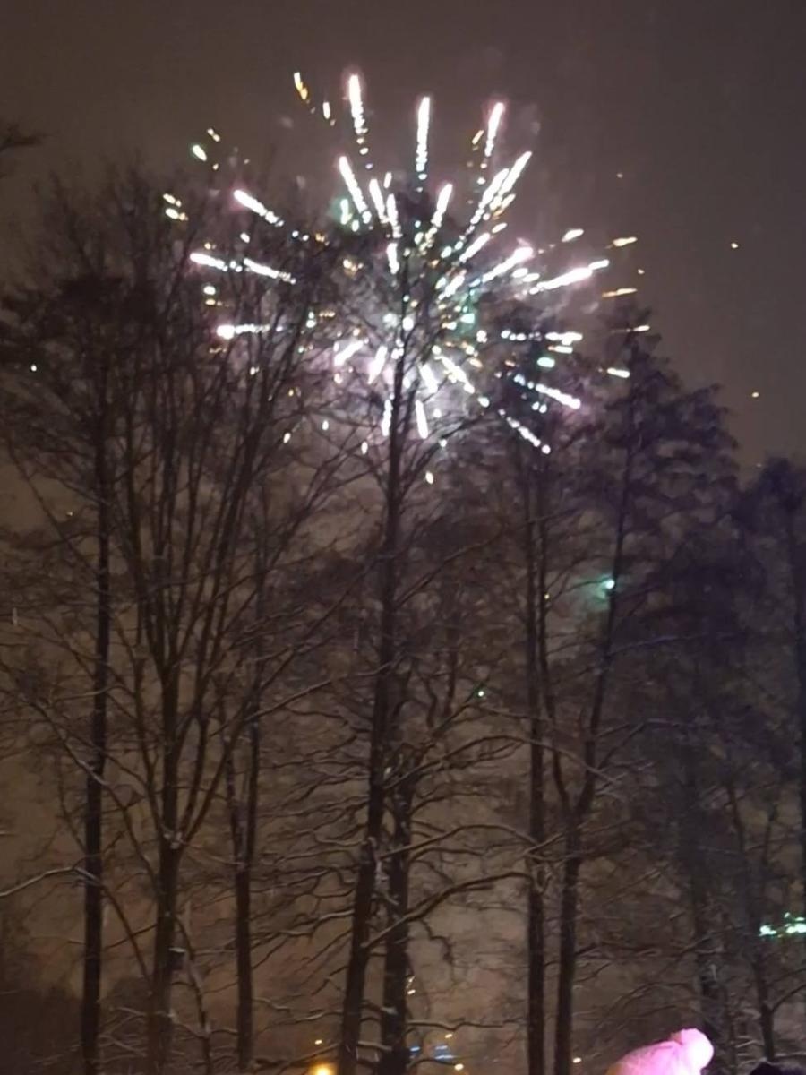 Zdjęcie w galerii na portalu naszwodzislaw.com: Sylwester pod chmurką w Mszanie. Mieszkańcy hucznie przywitali Nowy Rok wiadomości z regionu