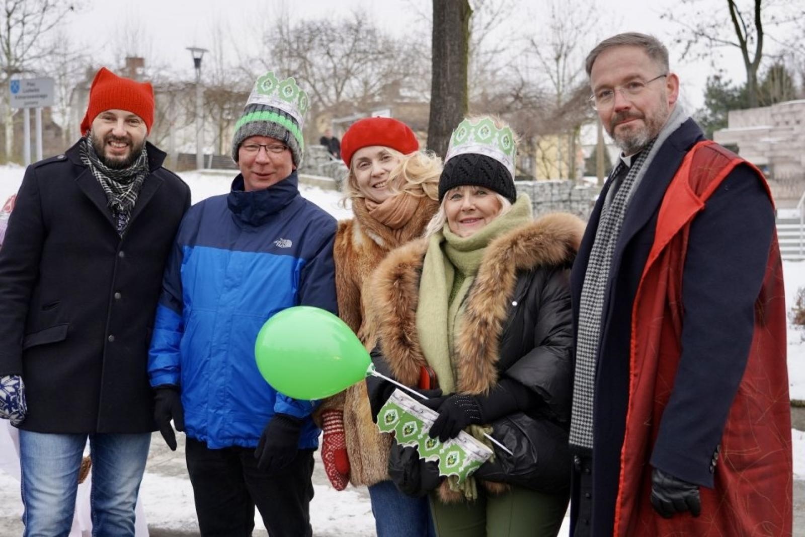 Zdjęcie w galerii na portalu naszwodzislaw.com: Orszak Trzech Króli ponownie zawitał do Rydułtów [FOTO] wiadomości z regionu