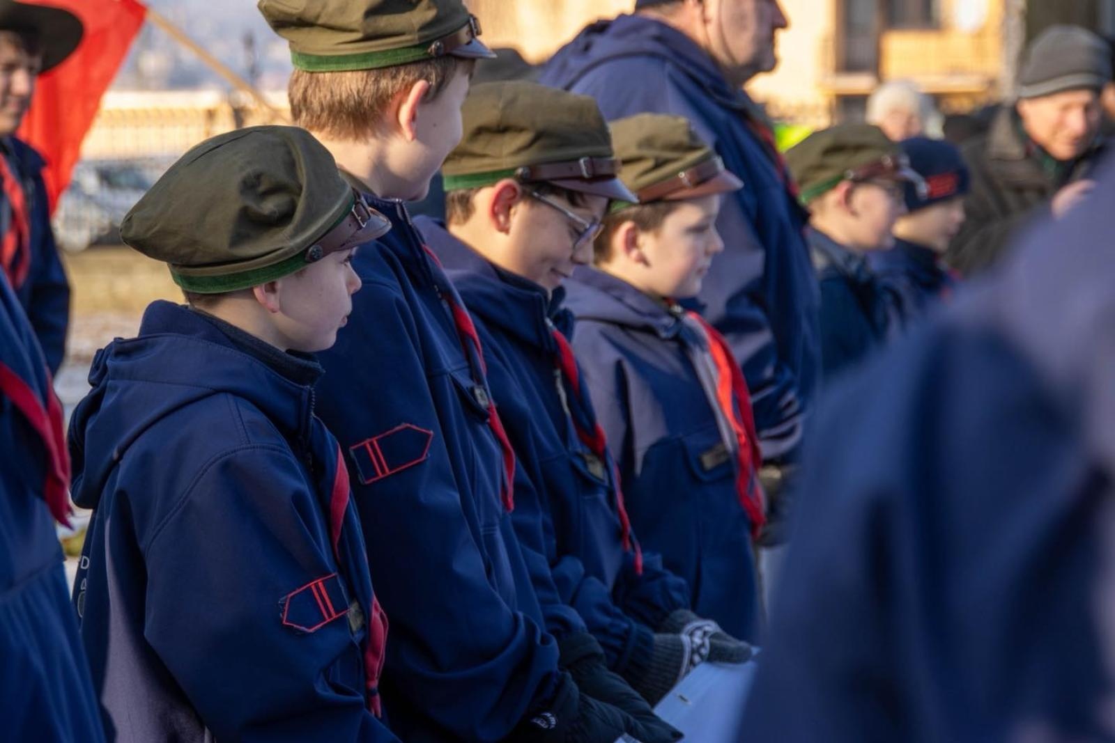 Zdjęcie w galerii na portalu naszwodzislaw.com: Historia, której nie wolno zapomnieć. Wodzisławskie obchody 81. rocznicy Marszu Śmierci [FOTO] wiadomości z regionu