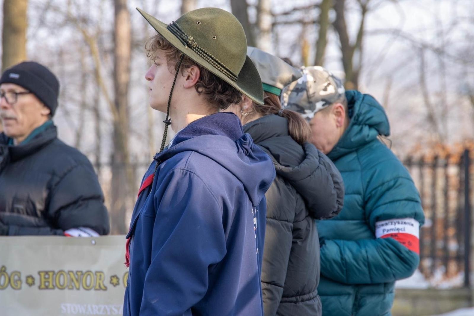 Zdjęcie w galerii na portalu naszwodzislaw.com: Historia, której nie wolno zapomnieć. Wodzisławskie obchody 81. rocznicy Marszu Śmierci [FOTO] wiadomości z regionu