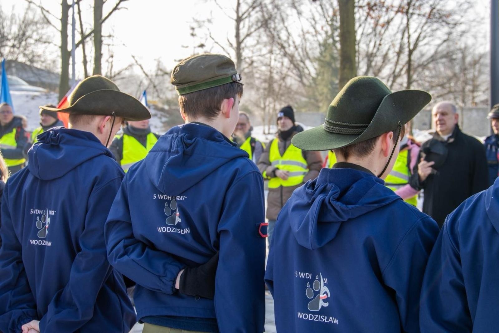 Zdjęcie w galerii na portalu naszwodzislaw.com: Historia, której nie wolno zapomnieć. Wodzisławskie obchody 81. rocznicy Marszu Śmierci [FOTO] wiadomości z regionu
