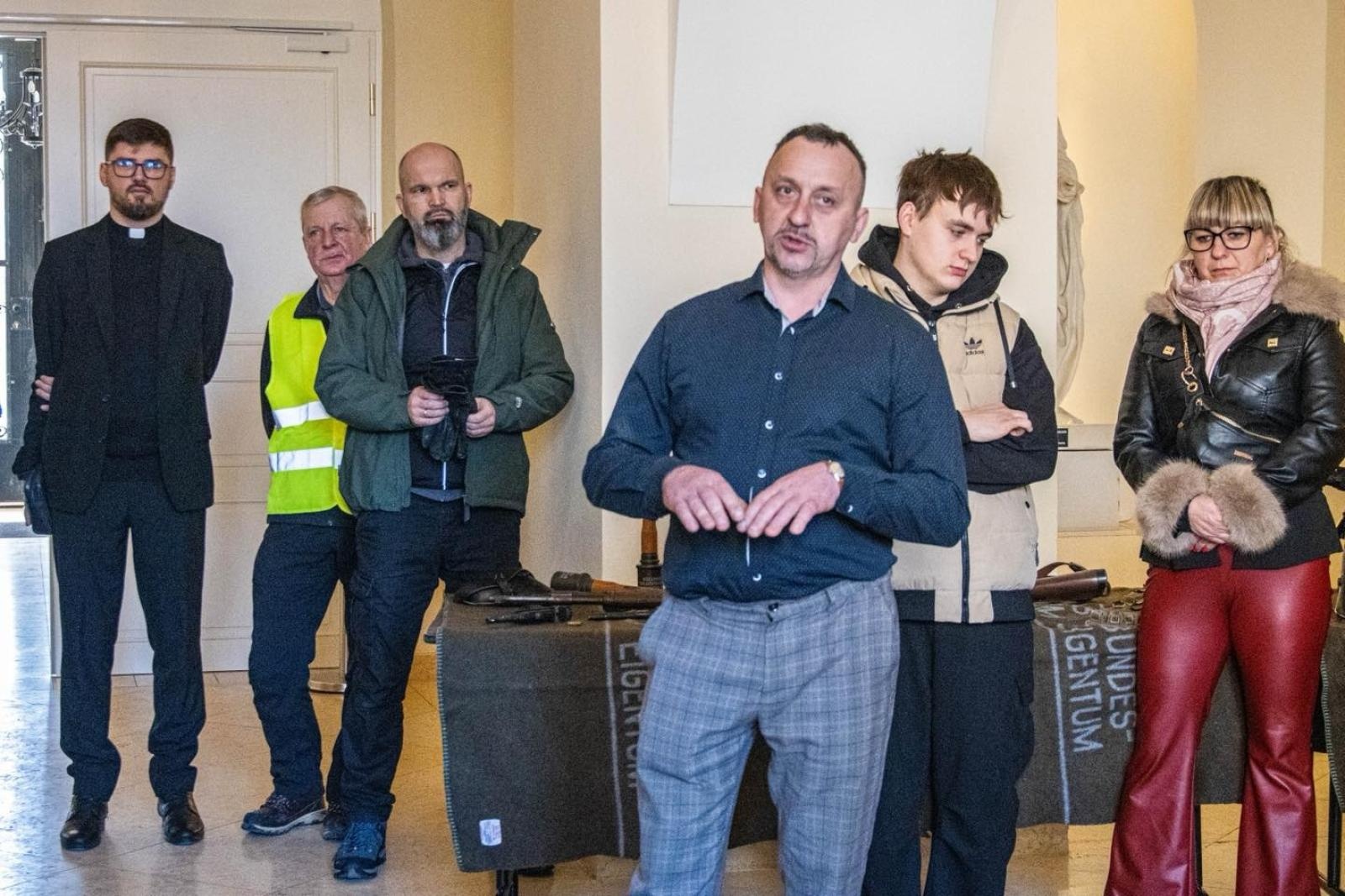 Zdjęcie w galerii na portalu naszwodzislaw.com: Historia, której nie wolno zapomnieć. Wodzisławskie obchody 81. rocznicy Marszu Śmierci [FOTO] wiadomości z regionu