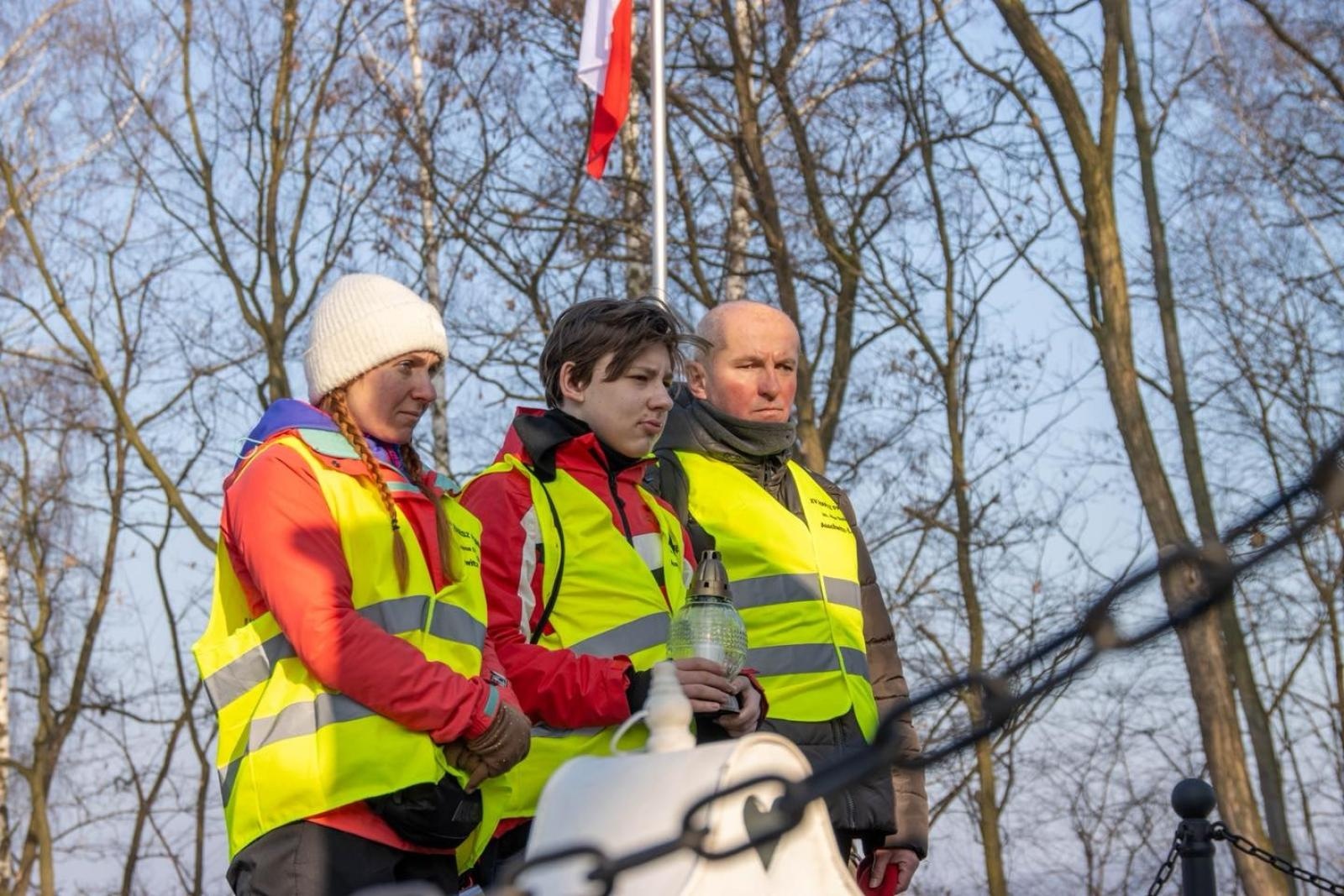 Zdjęcie w galerii na portalu naszwodzislaw.com: Historia, której nie wolno zapomnieć. Wodzisławskie obchody 81. rocznicy Marszu Śmierci [FOTO] wiadomości z regionu