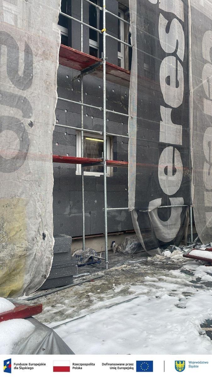 Zdjęcie w galerii na portalu naszwodzislaw.com: Termomodernizacja Zespołu Szkół nr 1 w Wodzisławiu Śląskim. Inwestycja nabiera tempa wiadomości z regionu