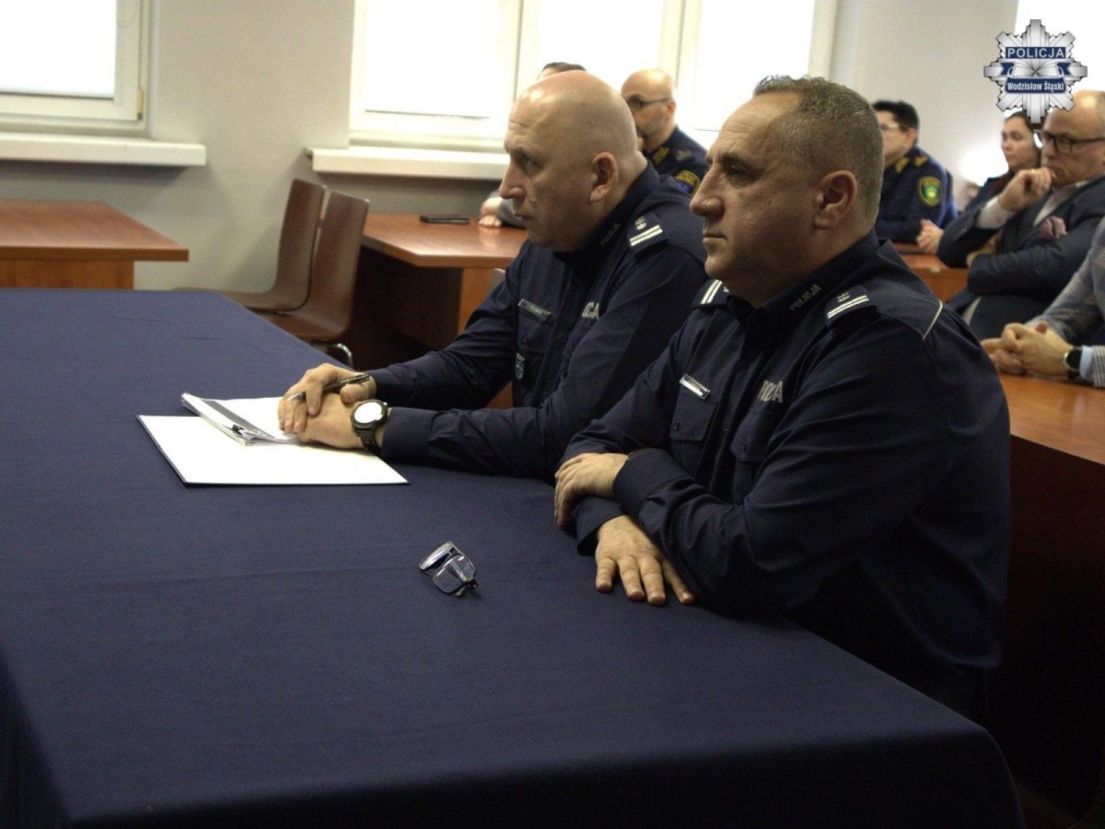 Zdjęcie w galerii na portalu naszwodzislaw.com: Wysokie wyniki i jasno określone priorytety. Roczna odprawa wodzisławskiej Policji wiadomości z regionu