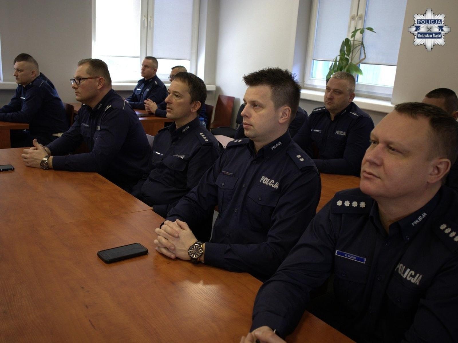 Zdjęcie w galerii na portalu naszwodzislaw.com: Wysokie wyniki i jasno określone priorytety. Roczna odprawa wodzisławskiej Policji wiadomości z regionu