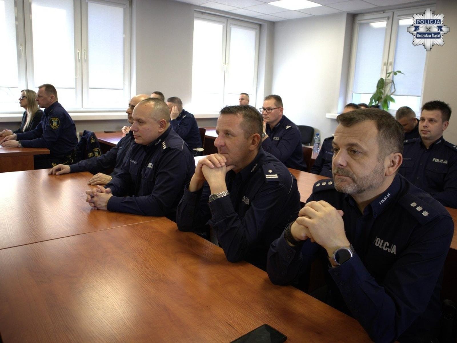 Zdjęcie w galerii na portalu naszwodzislaw.com: Wysokie wyniki i jasno określone priorytety. Roczna odprawa wodzisławskiej Policji wiadomości z regionu