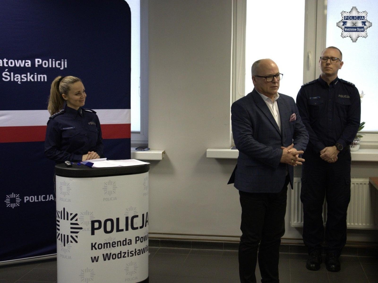 Zdjęcie w galerii na portalu naszwodzislaw.com: Wysokie wyniki i jasno określone priorytety. Roczna odprawa wodzisławskiej Policji wiadomości z regionu