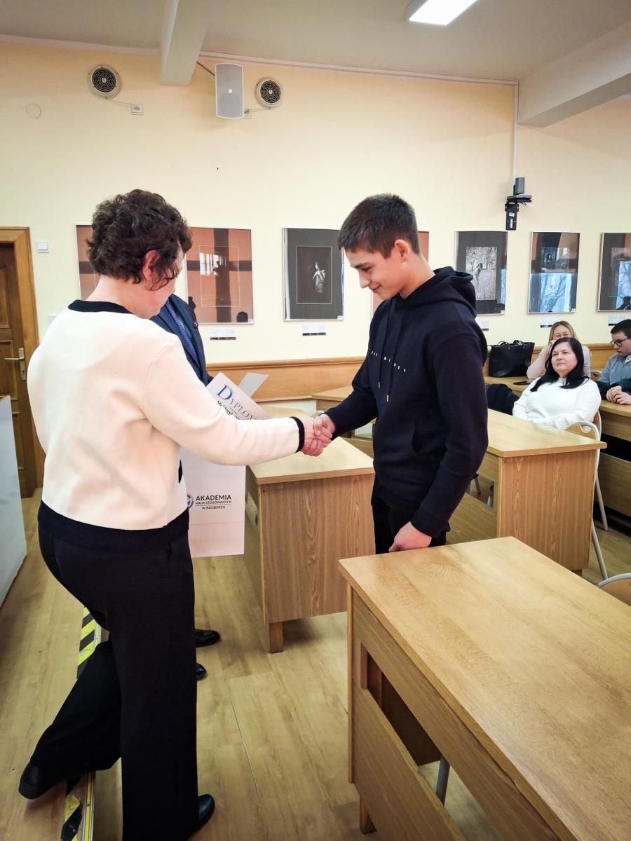 Zdjęcie w galerii na portalu naszwodzislaw.com: XIX Konkurs Języka Angielskiego i Języka Niemieckiego w ANS w Raciborzu wiadomości z regionu