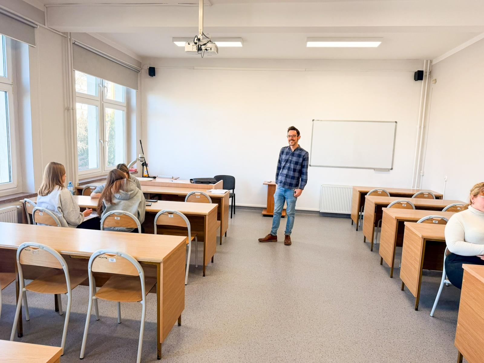 Zdjęcie w galerii na portalu naszwodzislaw.com: Dzień Otwartych Drzwi w Instytucie Języków i Translatoryki ANS w Raciborzu wiadomości z regionu