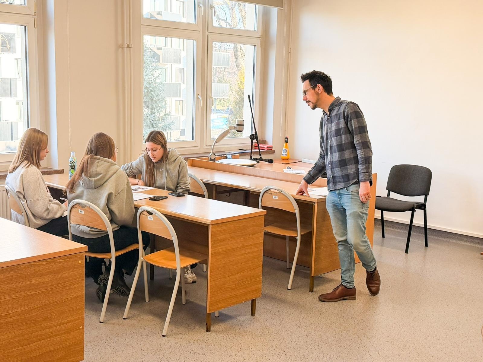 Zdjęcie w galerii na portalu naszwodzislaw.com: Dzień Otwartych Drzwi w Instytucie Języków i Translatoryki ANS w Raciborzu wiadomości z regionu